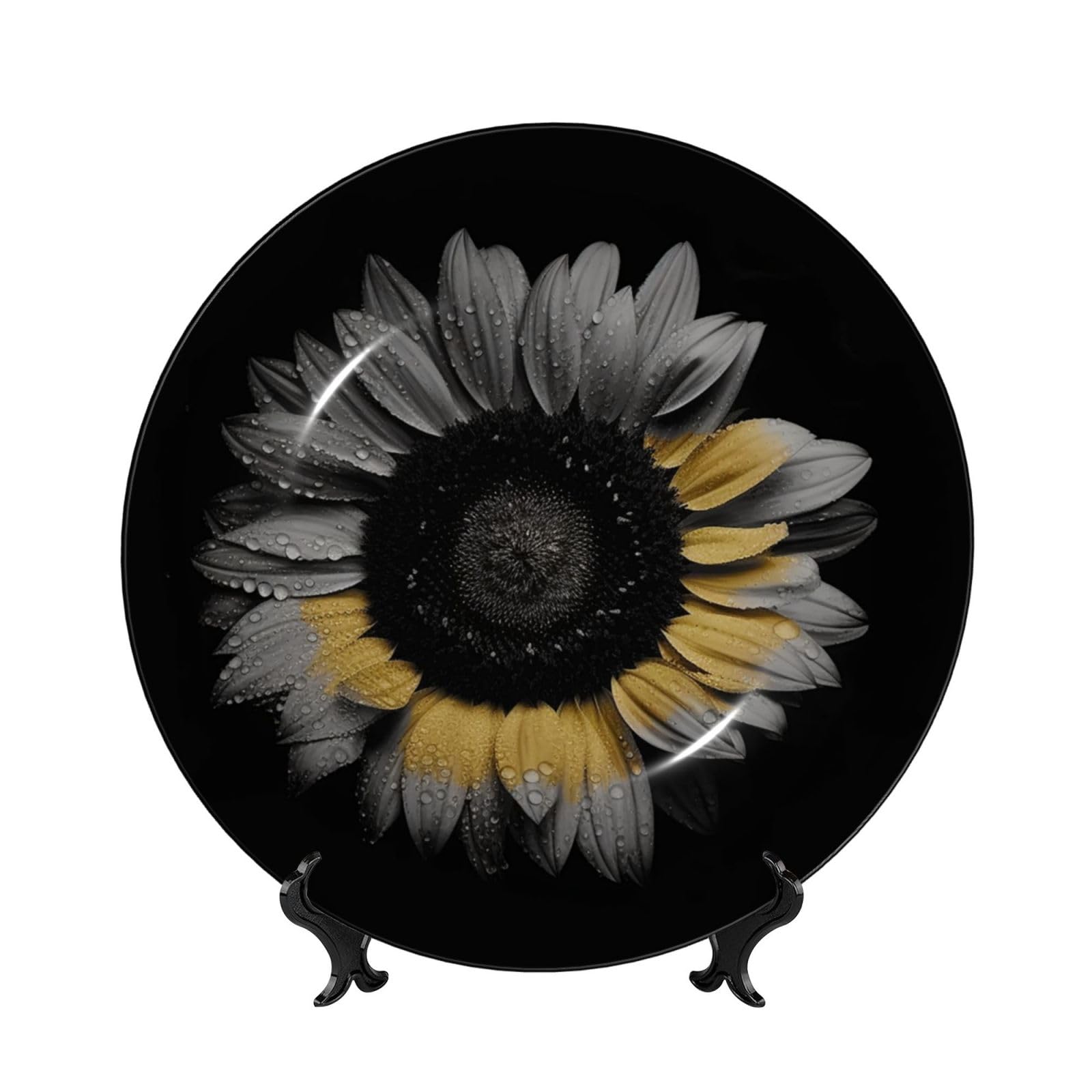 Assiette décorative en porcelaine anglaise pour habiller un mur vide