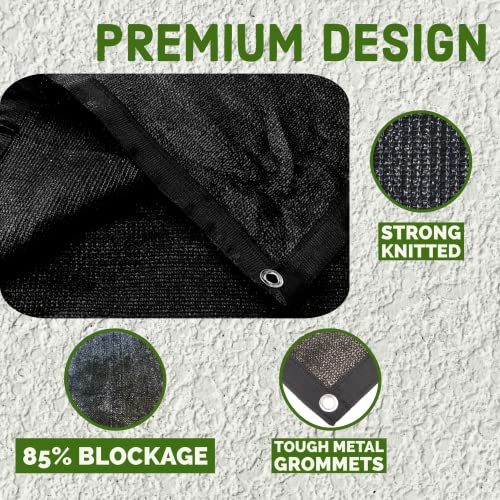 image for WindscreenSupplyCo 6ft x 12ft Dog Kennel Shade Covers, 85% Sunblock Sh