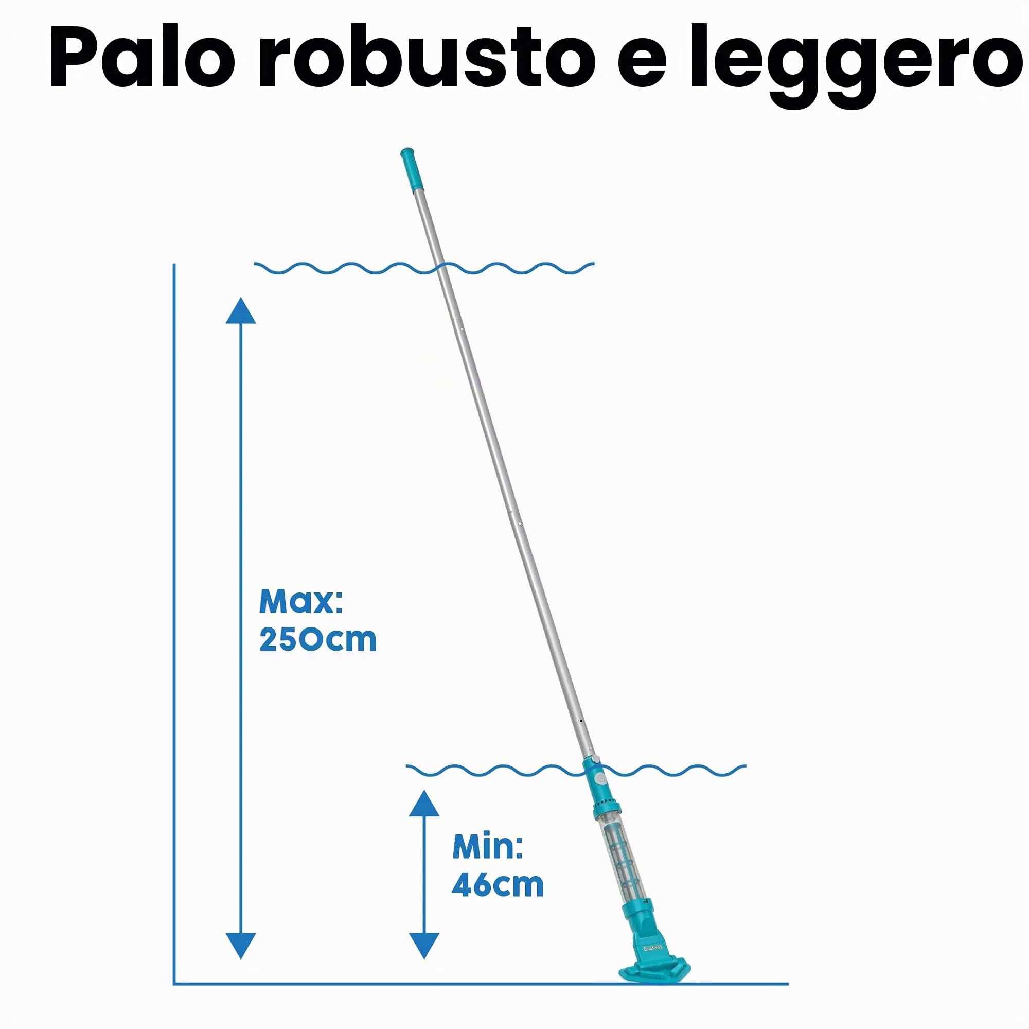 Bestway 58831 Kit per la manutenzione della piscina AquaSurge, azzurro