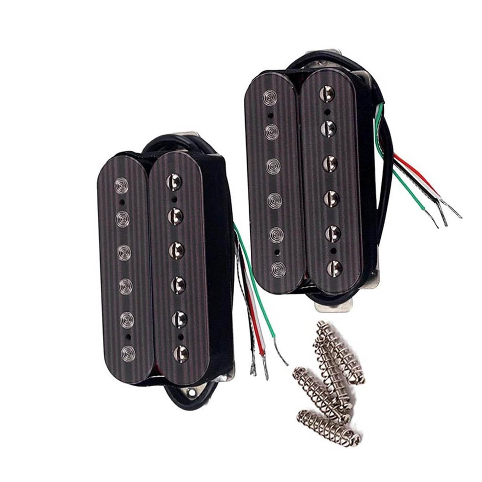 Pastilla De Guitarra Eléctrica Profesional Pastillas Humbucker De Alto Rendimiento | Para guitarras eléctricas LP, juego completo con tornillos de montaje y resortes.