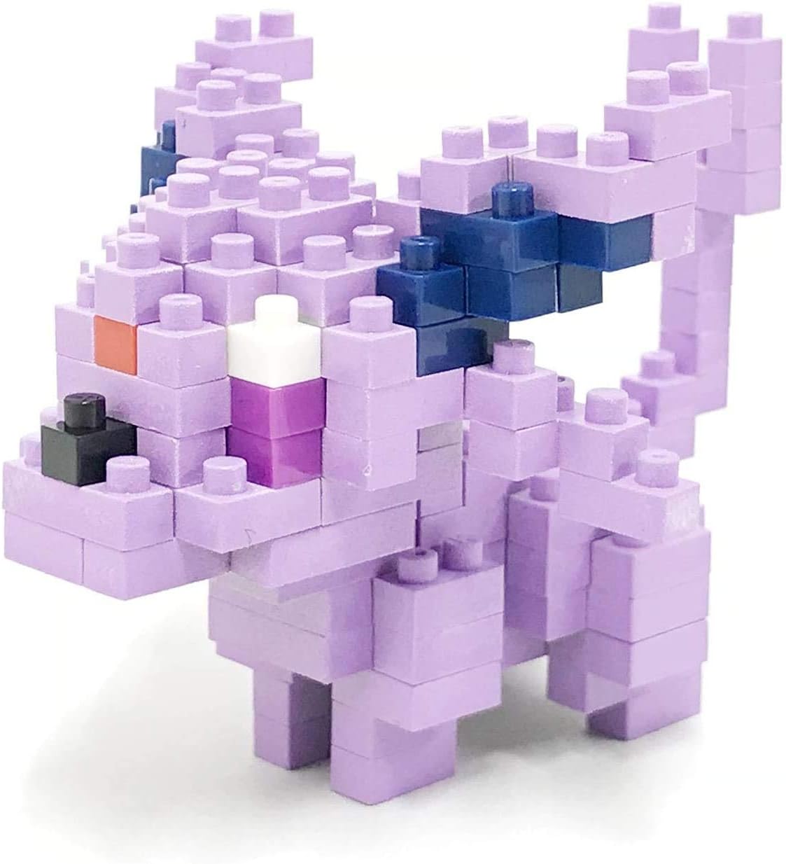 Nanoblock - 3 Sets Bundle - Espeon (Eifie), Umbreon (Blacky) and Mew - Adjustable Pokemon Characters (Japan Import)