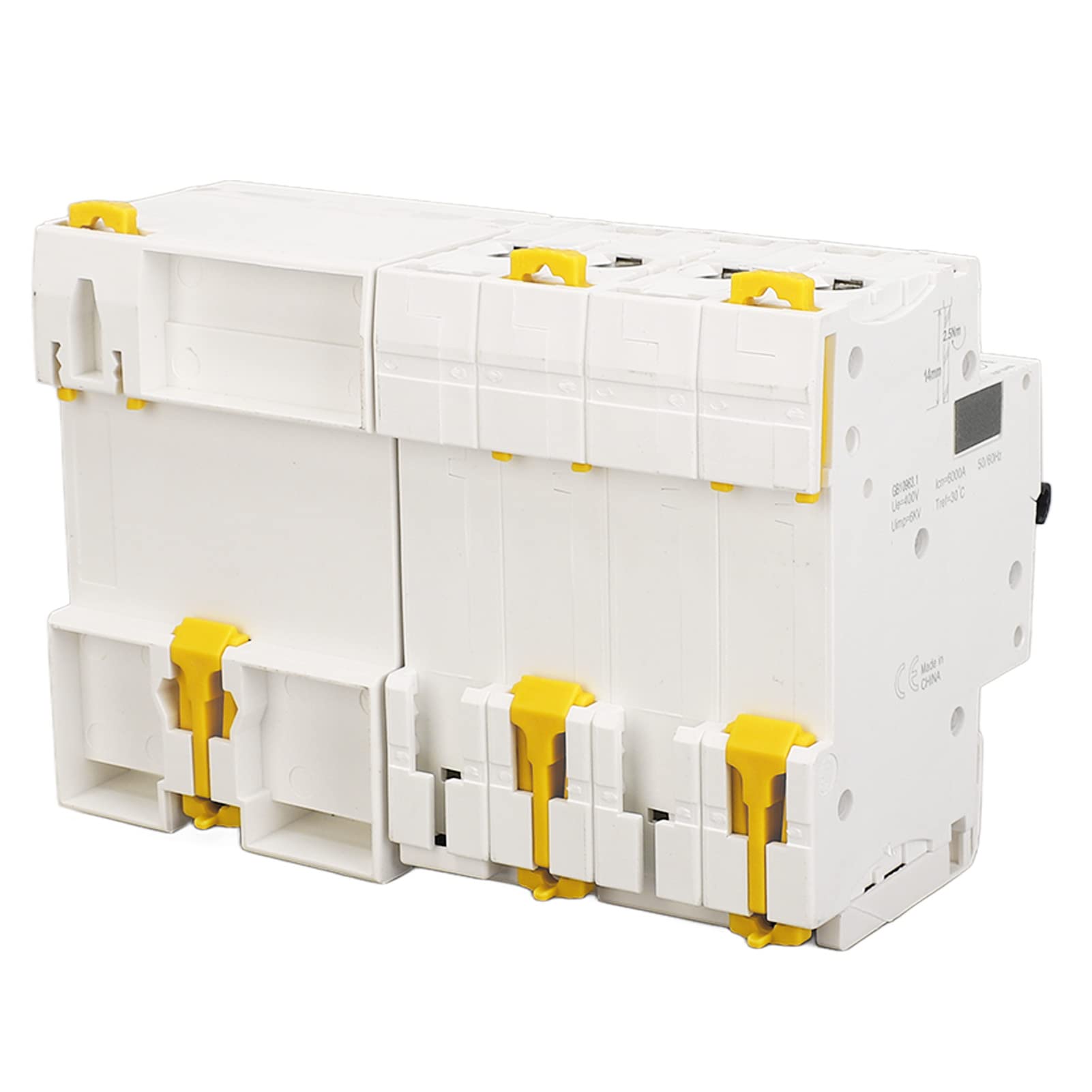 Interruttore Magnetotermico Automatico 4P e N Installazione Orizzontale Estinzione Rapida per Siti Industriali 63A