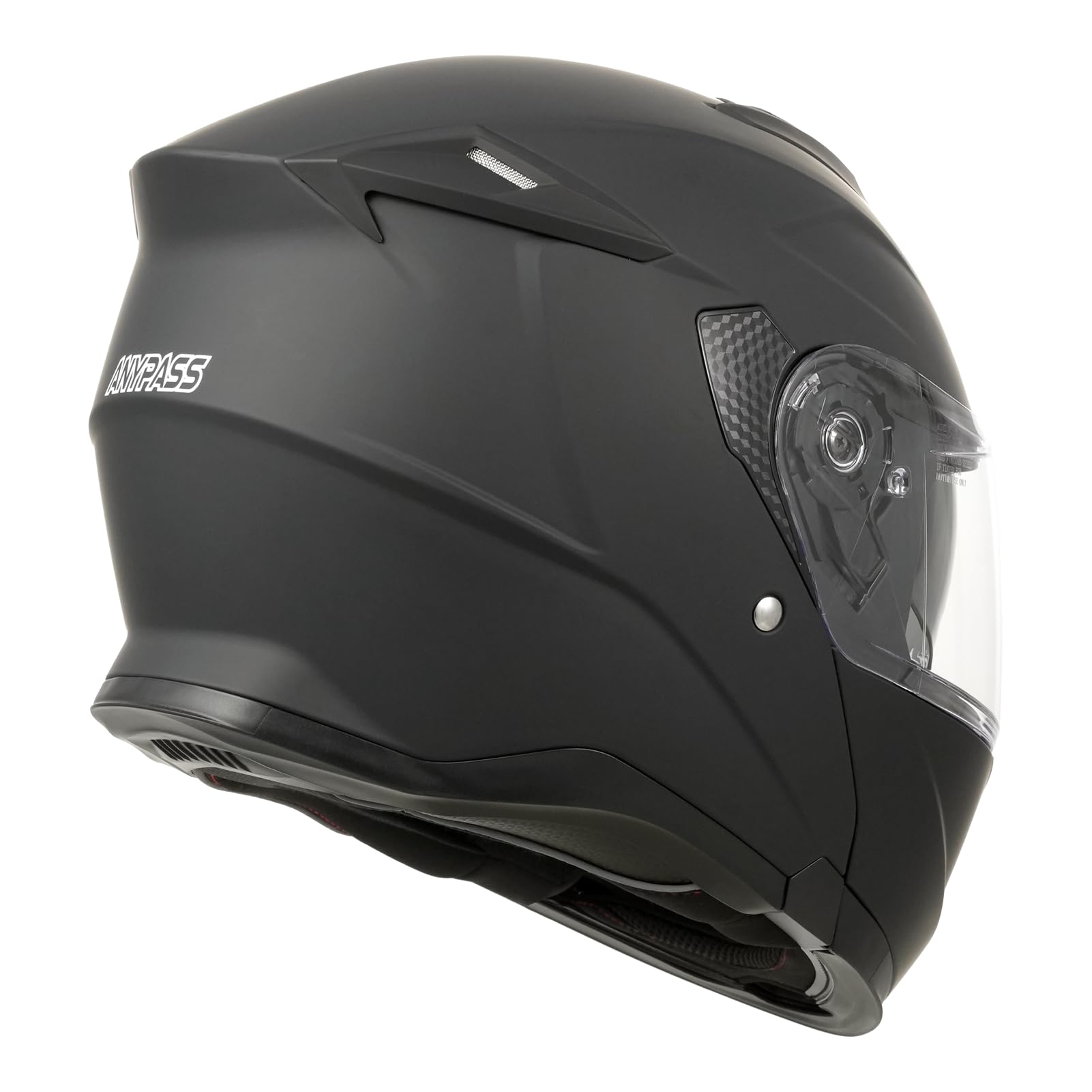 Motorradhelm, Klapphelm mit Doppelvisier, ECE 22.06 geprüft, Integralhelm & Jethelm 2-in-1, für Damen & Herren, Ideal für Touring, Reise & Stadtverkehr