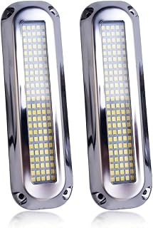 120led Underwater Marine Boat Led Lights IP68 Waterproof Surface Mount for Night Fishing Cruise Ships Yachts Sailboat Pontoon Transom