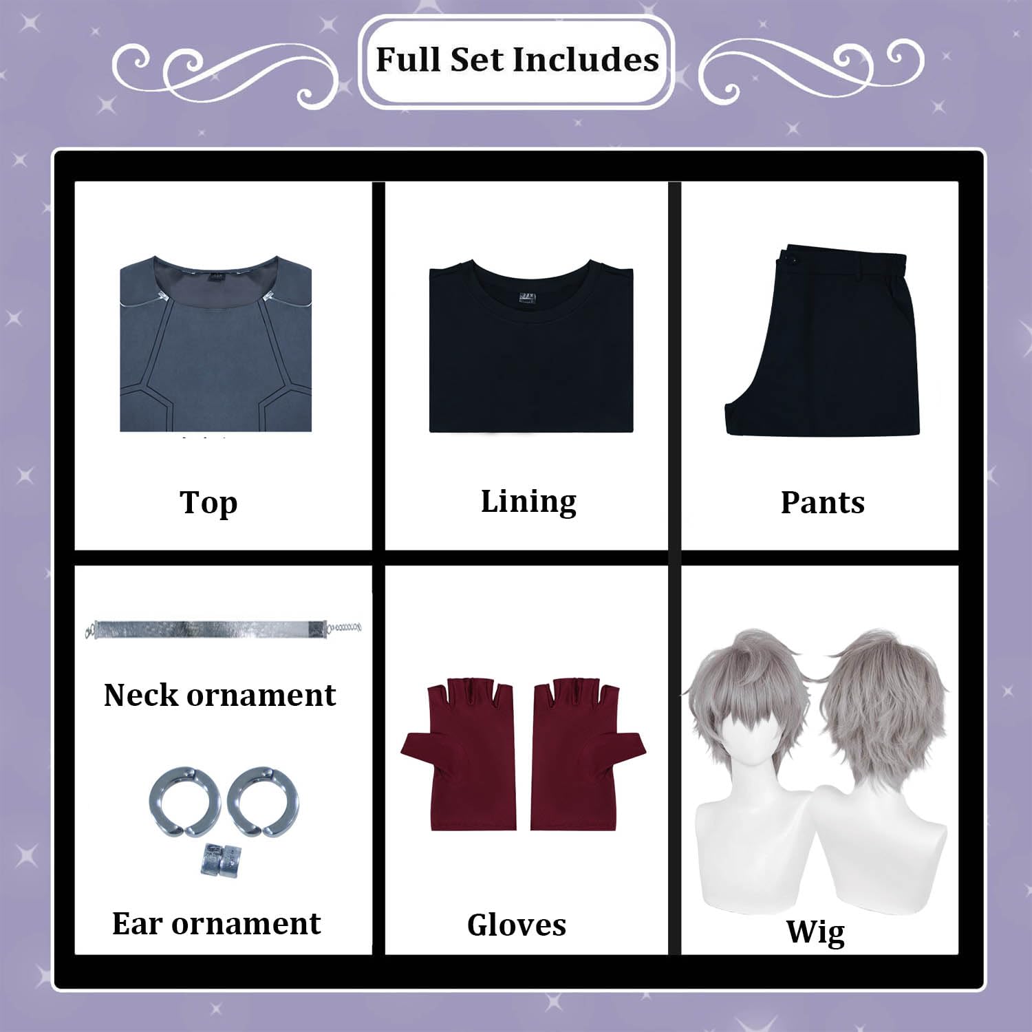 Anime Personnage Till Cosplay Costume Tenue Alien Stage Mizi Hyuna Luka Jeu de Rôle Uniforme Ensemble Complet Halloween Fête Carnaval Habiller avec Perruque pour Hommes