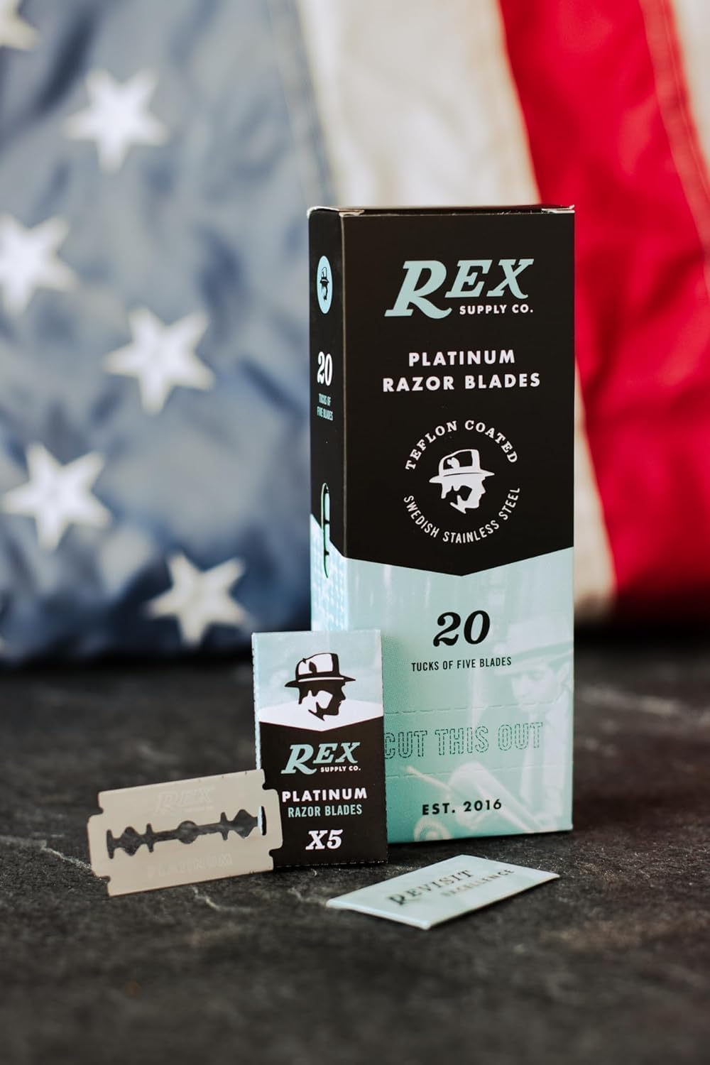 Amazon.com: Rex Supply Co., 100 Double Edge Safety Razor Blades