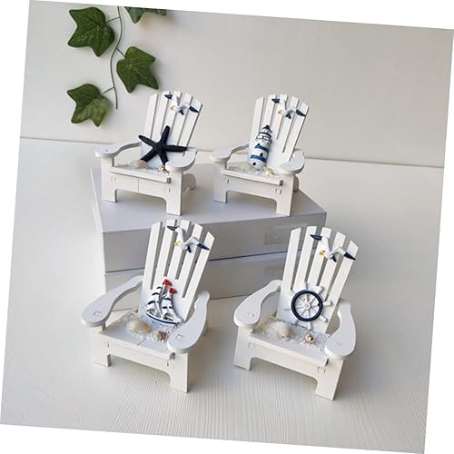 Miniatura 4 de YARNOW Mini silla de playa Miniture Decoración para el hogar, decoración del hogar, mini muebles en miniatura, sillas de playa en miniatura,