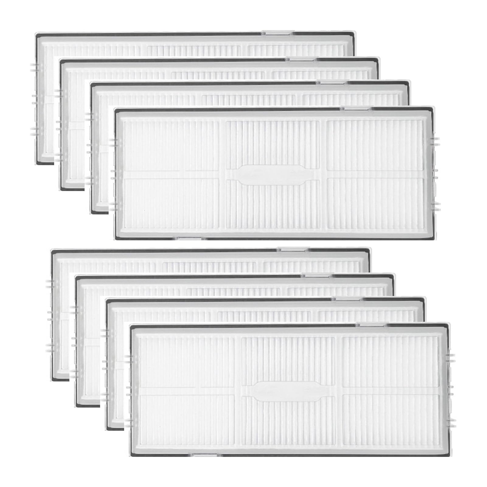 Replacement HEPA Filter Compatible for Roborock S8/S8+/S8 Pro/G20 Vacuum Cleaner Parts Accessories, 8 Pcs