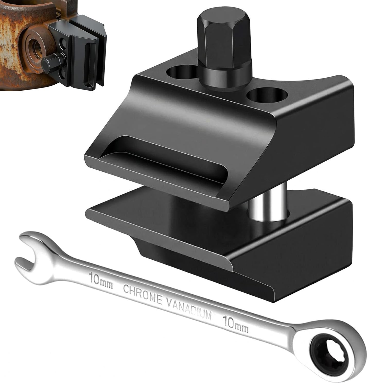 Sospensione Strut Split, Divaricatore Diviso, Divaricatore Sospensione, Strumento per Divaricatore Puntone, Divaricatore di Razzo di Sterzo, Spargitore per ammortizzatore, per Auto e Veicoli a Motore