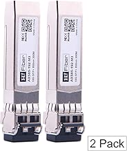 10G SFP+ SR Transceiver, SFP+ to LC Multimode Module Compatible for Cisco SFP-10G-SR, Duplex LC,MMF,850nm,300m, DDM,Hot Pluggable, 2 Pack - coolthings.us