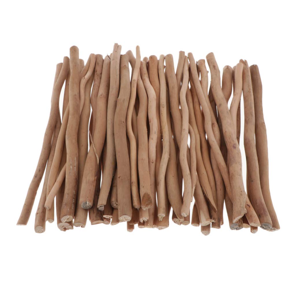 oshhni 50 Branches of Driftwood Natural Sticks. Rustic Pieces Crafts. Wood  Natural Tree Branch Twigs for Wood Craft Sticks, Photo Props Stick - 20cm
