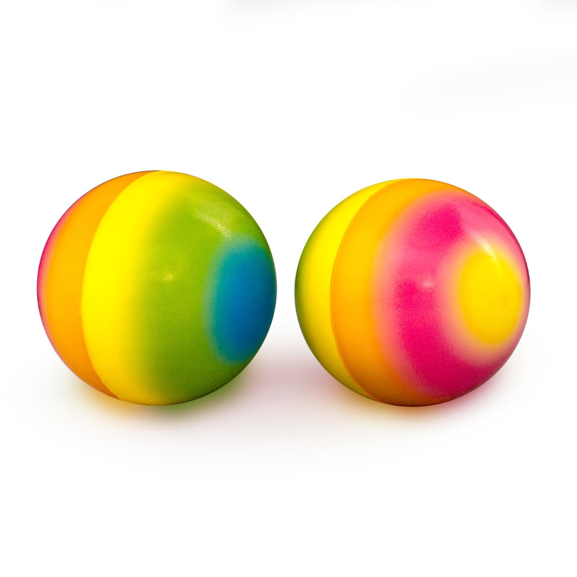 Stress balls for adults and kids,2 Packs Stress Relief Colorful Balls,Hand Exercise Therapy,Squeeze Balls,Stress balls for relief,Anxiety, Fidget, Tension, Manage Anger and Stress