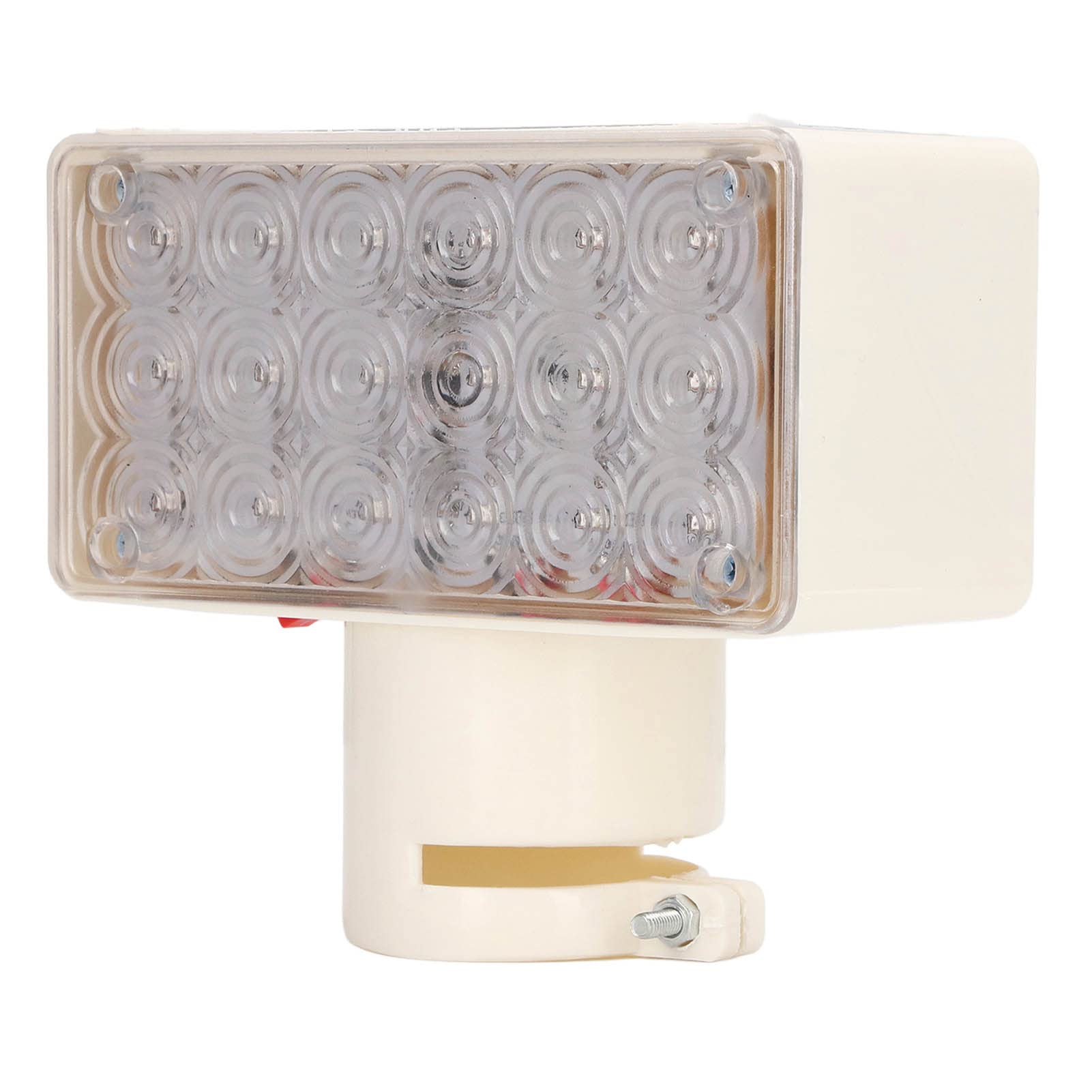 FTVOGUE Feu de Chantier Solaire à LED, Lampe de Signalisation Clignotante