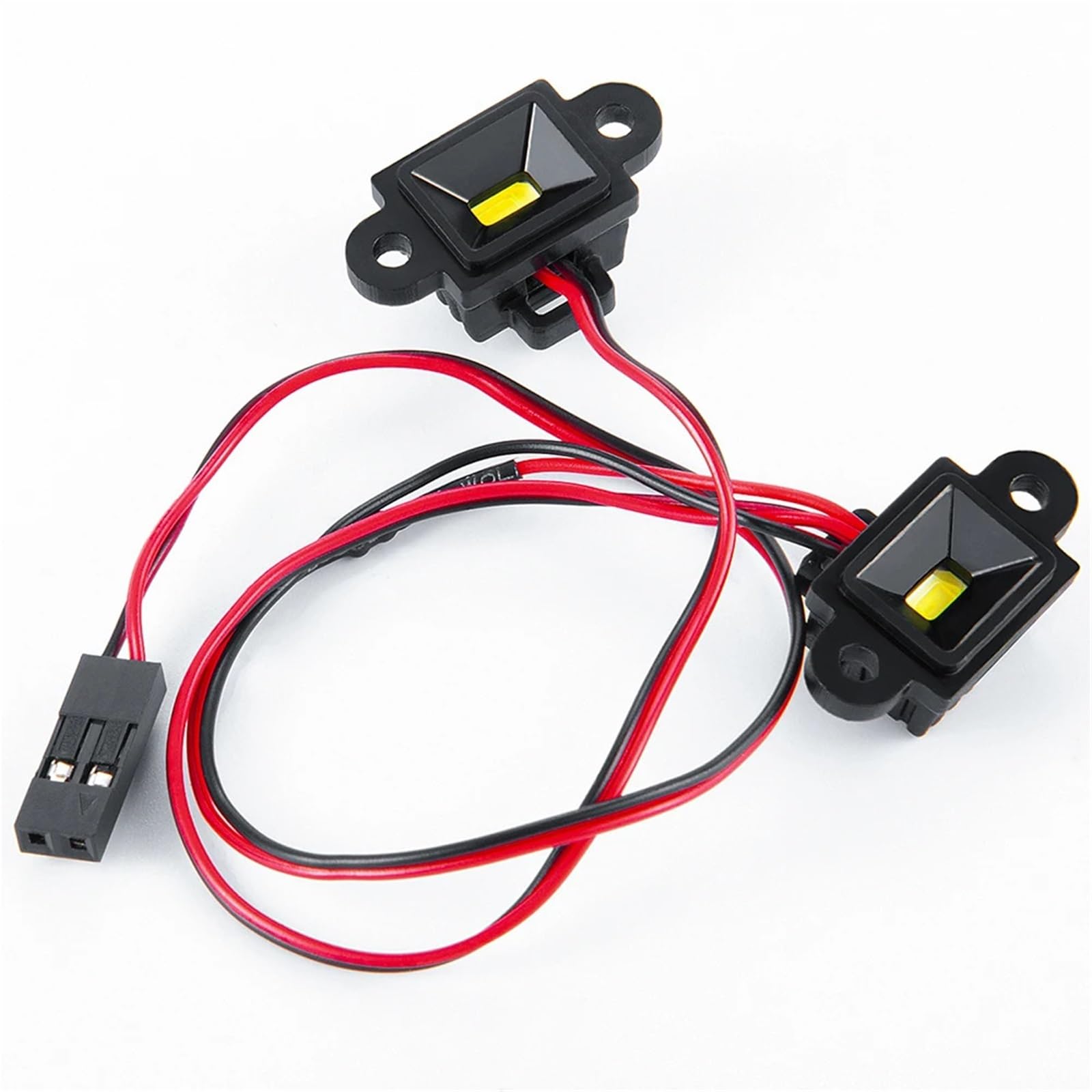 Rc ModèLes DéTachéEs Pour VS4-10 Pour Phoenix VPS09007 Pour Vanquish 1/10 Projecteur Lumineux Châssis Voiture Télécommandée Pièces D'amélioration