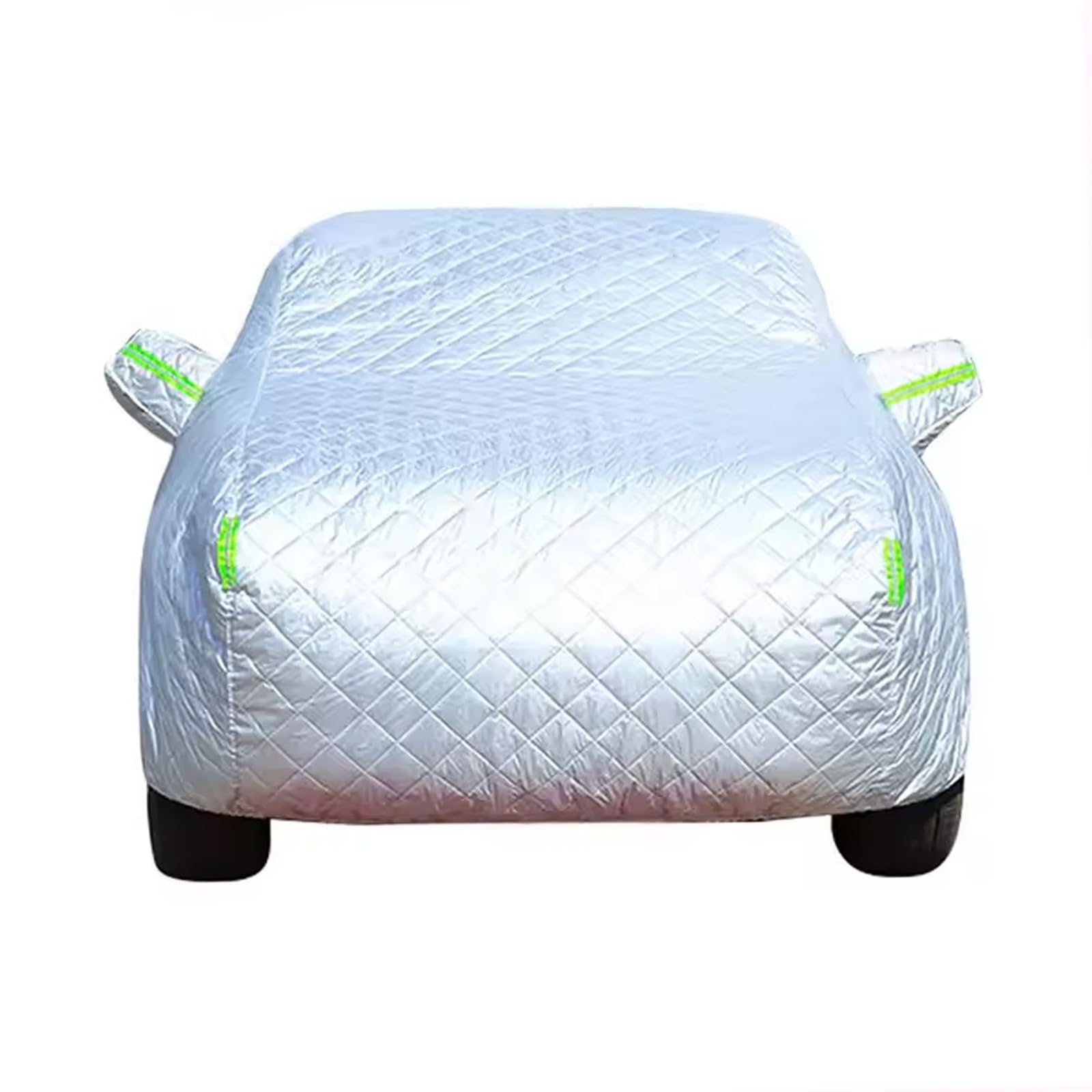 Full Car Cover Compatible with Holden Spark 2016-2019 SUV 5 Layers Thickened Cotton Hail Car Cover with Reflective Strip