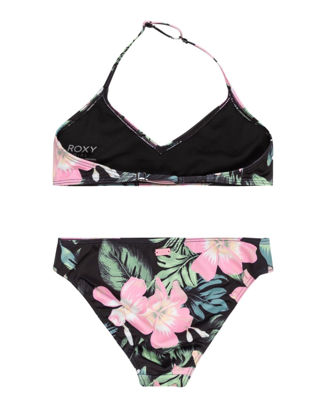 Roxy Garnitur dwupokojowy SHADOW FLORAL BRASIC TRI SET Girls Black 16