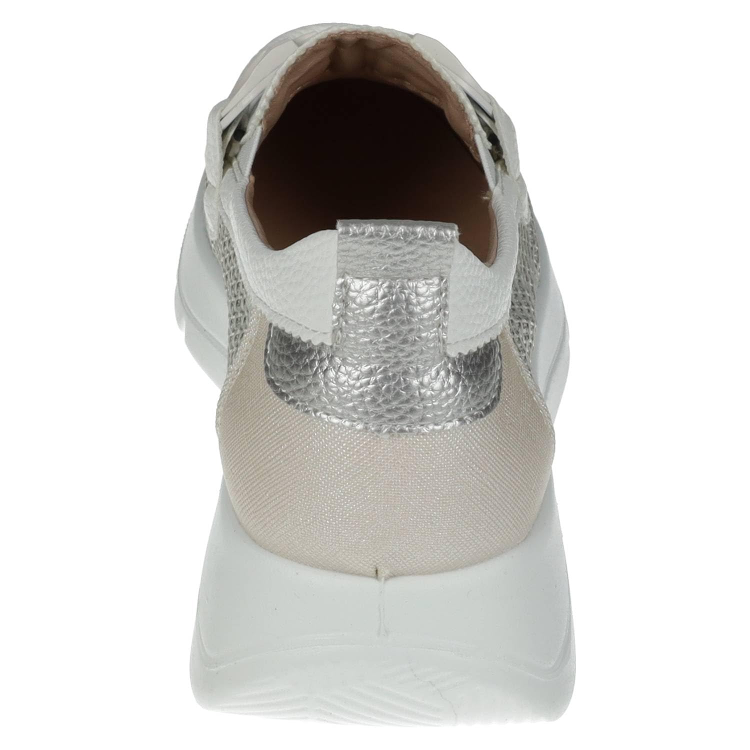 mysoft 25M269 Mocasines de Mujer Plataforma y Adorno metálico Mujer Zapatos MOCASÍN