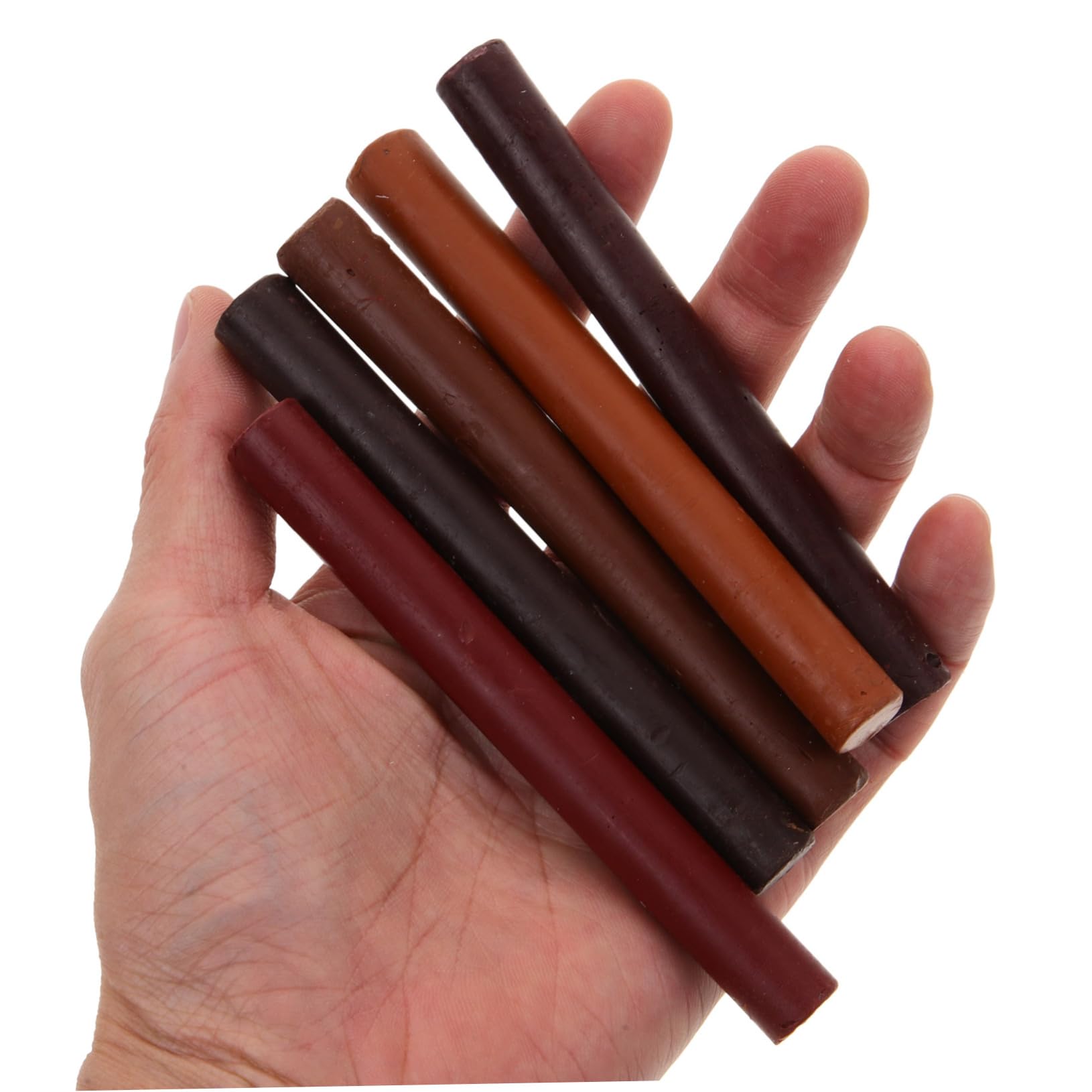 DOITOOL 5pcs Multi-use Markers for Furniture and Wood Floors Easy Scratch Repair for Quick-Drying Furniture Restoration Pens