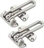 Vista 10 de WellMade Pestillo de bloqueo de puerta de barra oscilante, pestillo de seguridad de puerta para seguridad de los niños y seguridad del hogar