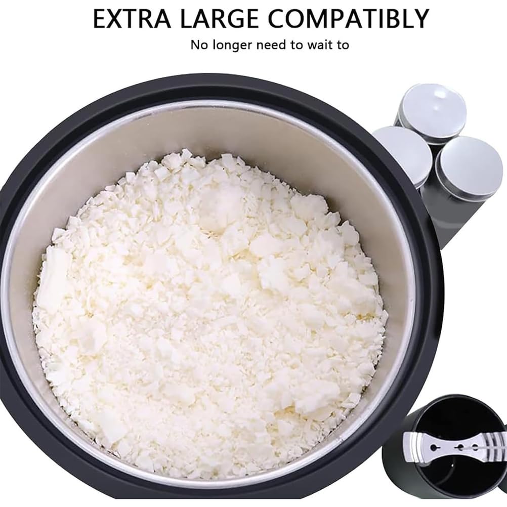 Fundidor de cera para hacer velas, olla grande con boquilla, suministros de velas de bricolaje, 5 L