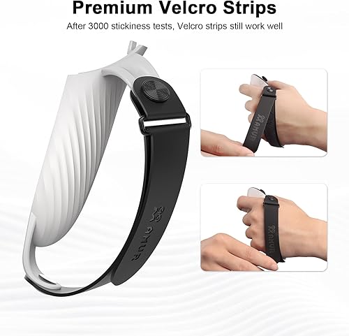 Miniatura 7 de AMVR Handle Attachments and Controller Straps Compatible with MetaOculus Quest 3 Controller Accessories(Not for Charging Dock)