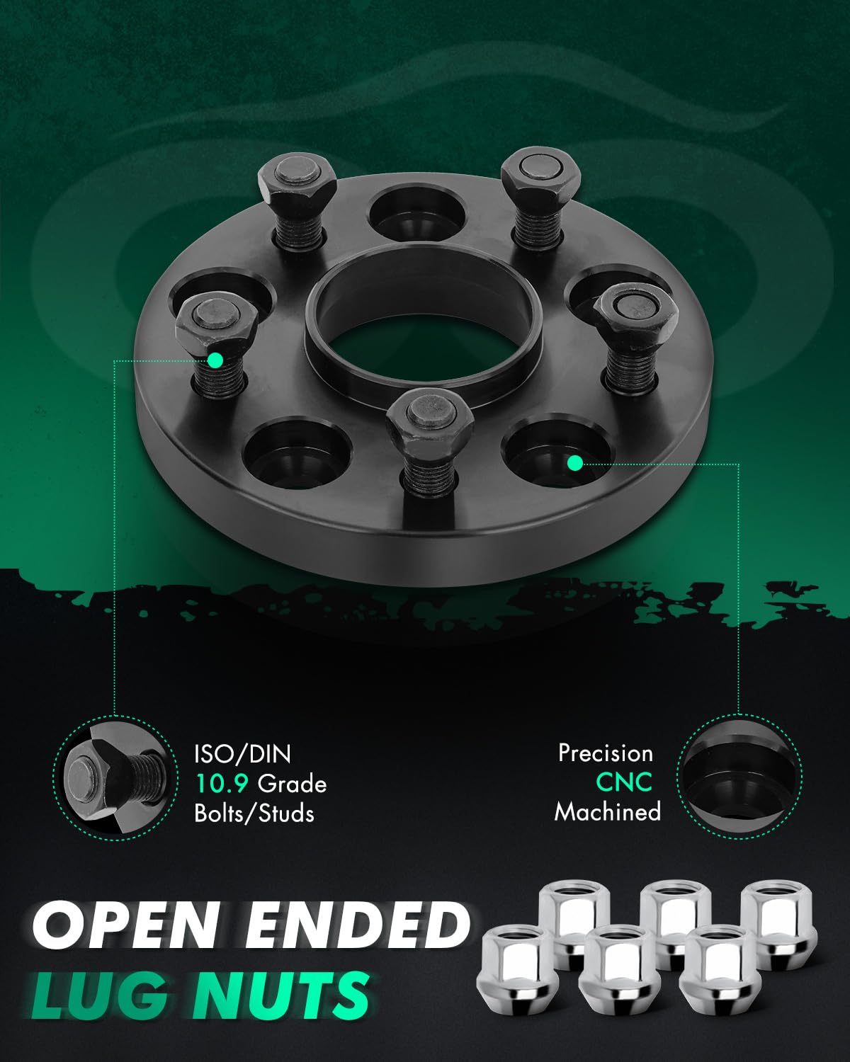 2Pcs 20mm Hubcentric Wheel Spacers 5x120 For Chevy Camaro