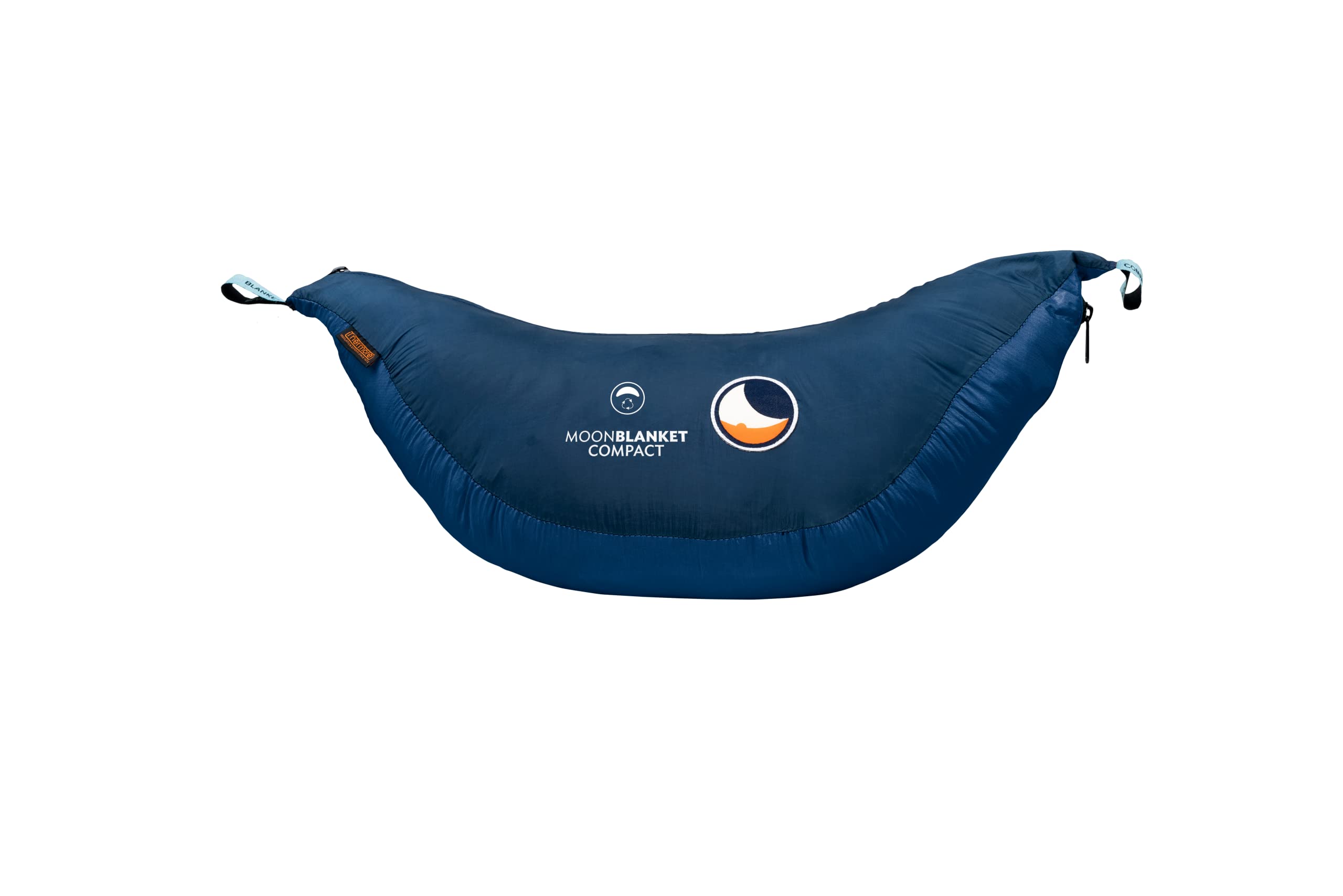 Ticket to the Moon Moonblanket Compact 205 x 135 cm - Synthetic Heat Insulation - Made from Recycled PET Bottles - Water-Repellent - Multifunctional Top Quilt - Blanket / Poncho - Also for Hammocks