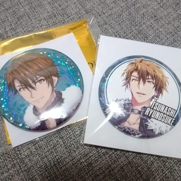 アイナナ 十 龍之介 缶バッジ ブラホワ アイナナ アイドリッシュセブン ブラホワ 2022 十 龍之介 缶