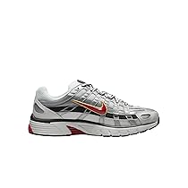 Nike Bv1021 P-6000 Donna, White, Varsity Red-Mtlc Platinum EU 38
