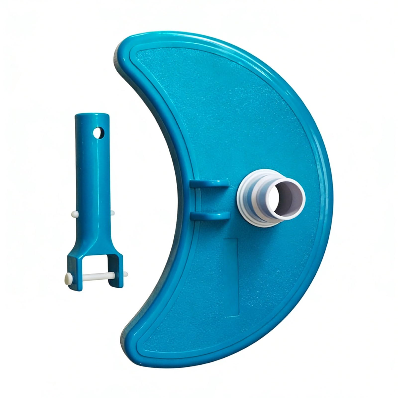 Cabezal de aspiradora para piscina con maniobrabilidad y cepillos de fregado para un mantenimiento completo, limpiador de mangueras giratorias