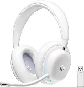 Headset Gamer Sem Fio Logitech G735 LIGHTSPEED Com RGB LIGHTSYNC, Microfone Destacável, Tecnologia BLUE VO!CE, Bateria Recarregável, Conexão Bluetooth, Compatível Com PC, Android, iOS