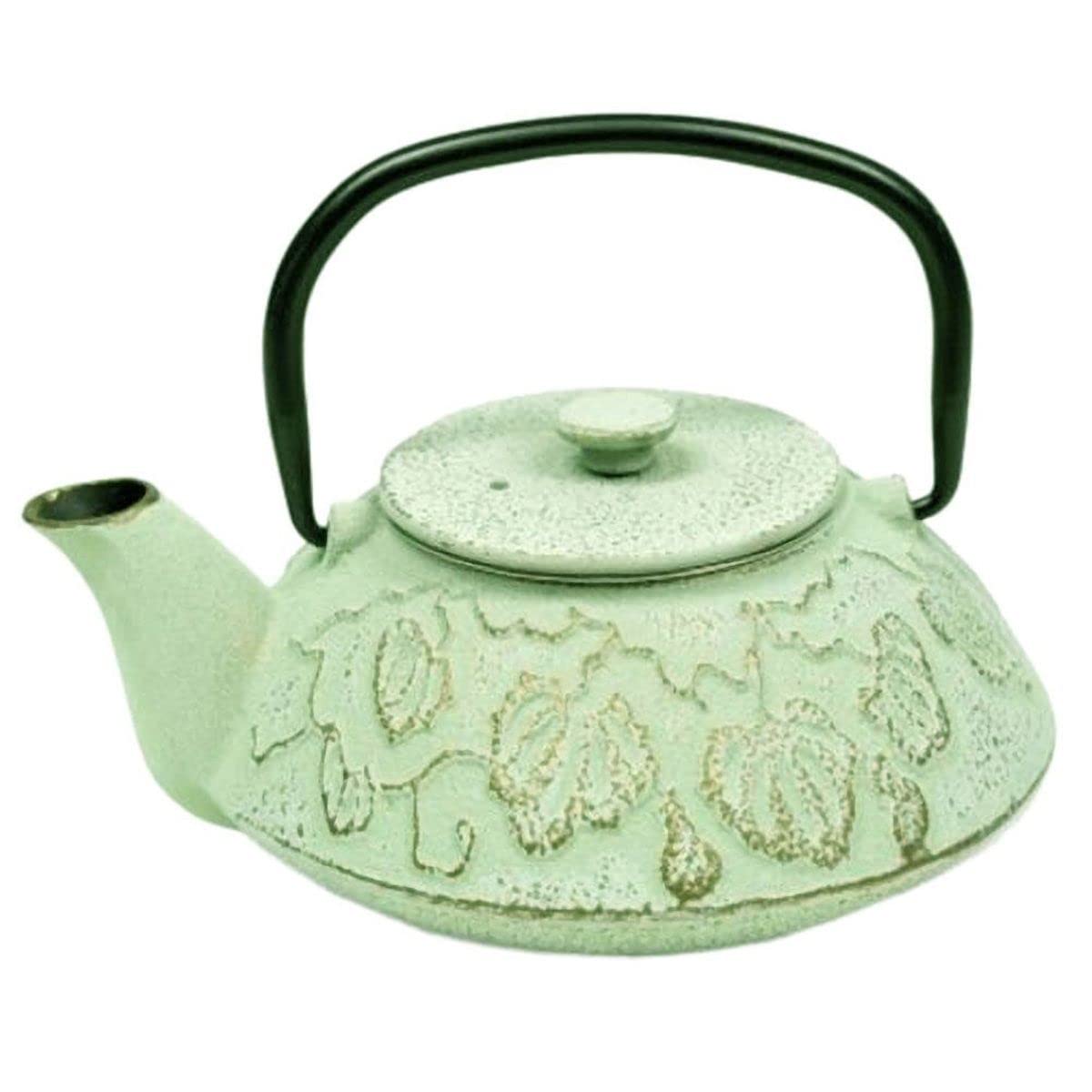Théière Signes Grimalt 10003 en fonte noire 1,2L avec filtre infuseur amovible