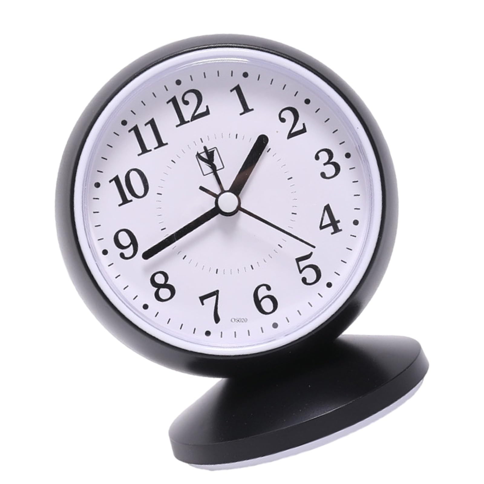 Msioytog Fashionable Bedroom Alarm Clock with Quiet Operate for a Peaceful Sleep Battery Operated Bedside Analog Table Clock Bedside