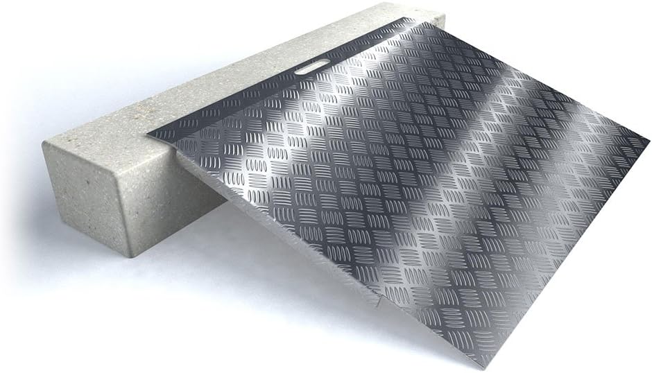 hyseco Aluminium Threshold Mobility Ramp for Model 5-15 cm Sil