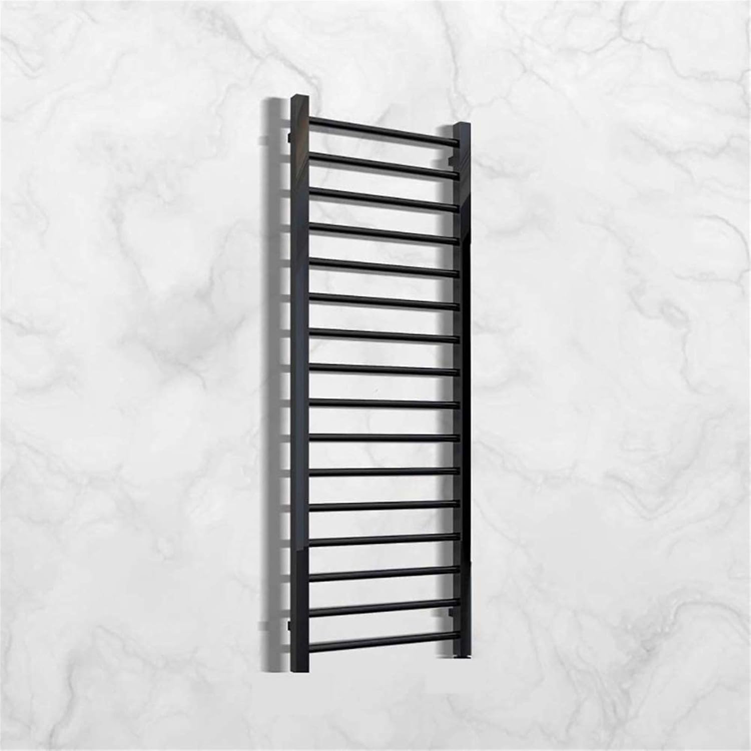 Electric Towel Warmer, Hot Towel Warmer with 16 Bars Wall Mounted 304 Stainless Steel for Bath Heated Drying Rack Bathroom Accessories