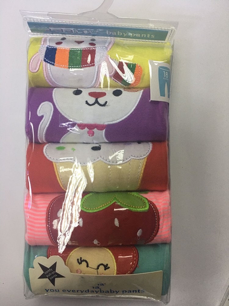 Baby Jungen Neugeborenen zu Toddler Baumwolle Long Cartoon Hosen Geschenk-Set