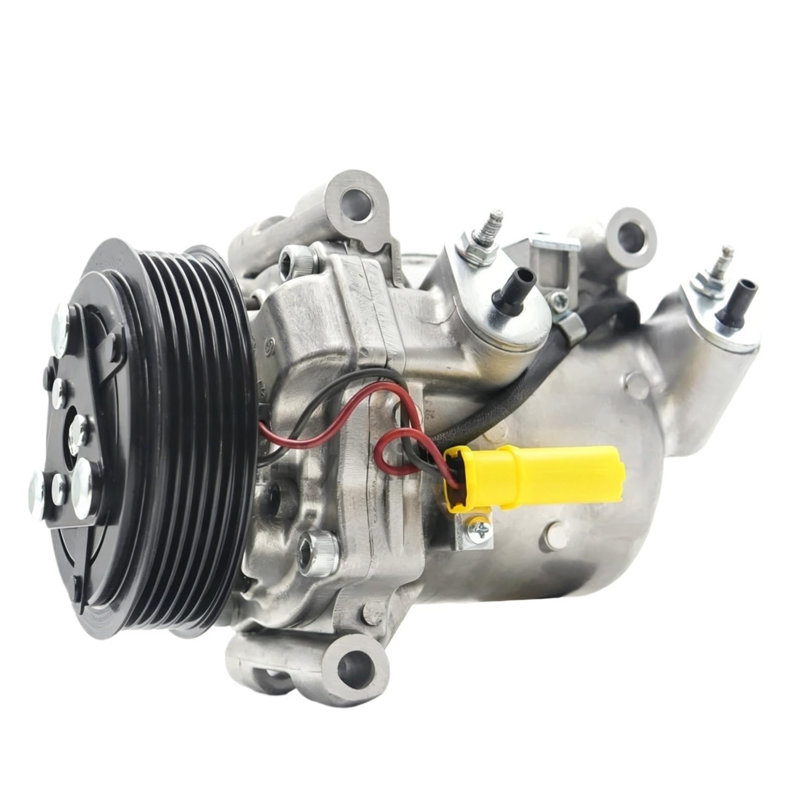 Ykrwmjaqc 1Pcs Ac Compressor，Compatible For Peugeot 2008 301 1.6L，Compatible For Citroen C-Elysee 9676011680 9810349980 9808860080 9806599380 Jsr11t603078 9806599380