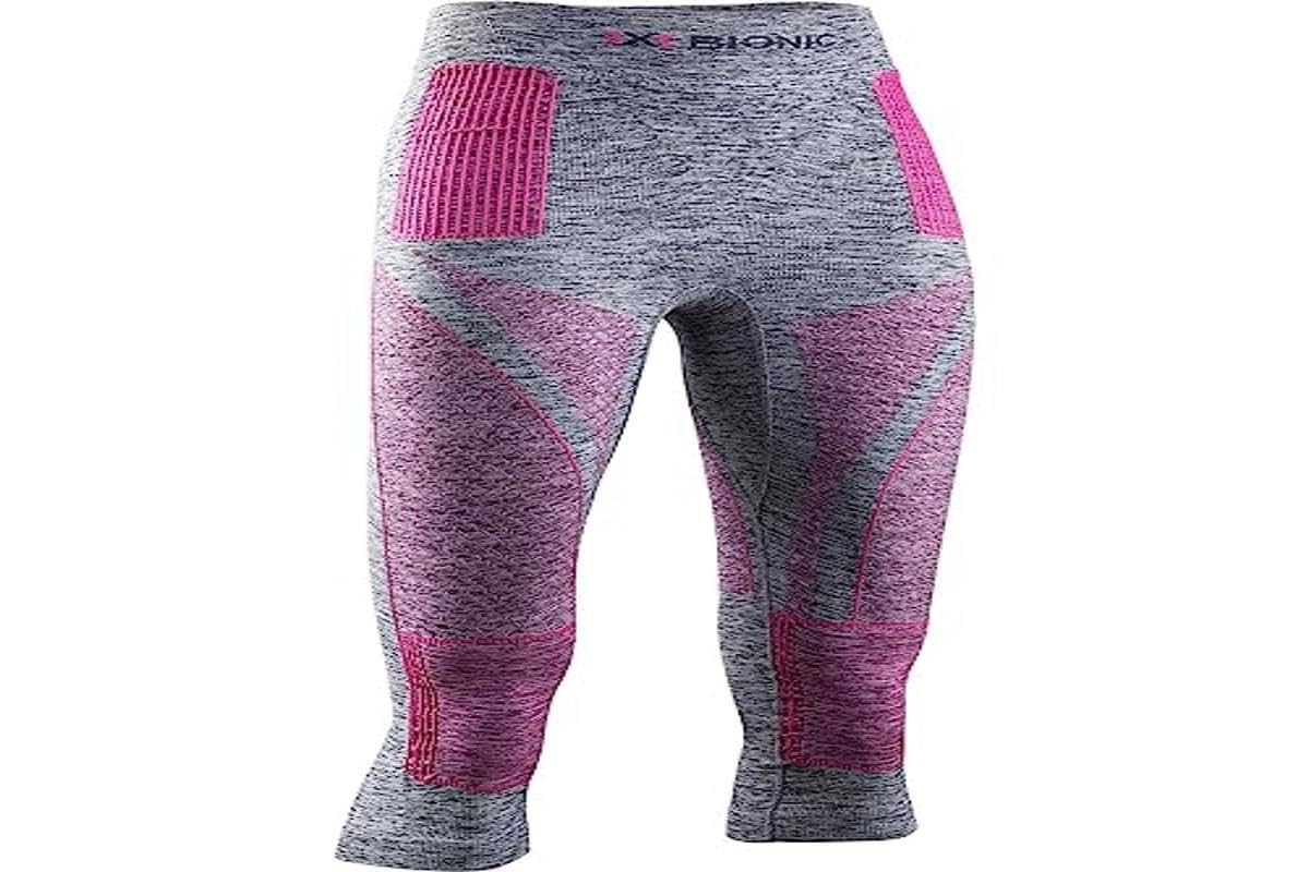 Pantalones funcionales X-Bionic contra el frío extremo mallas 3/4 de mujer melange 2