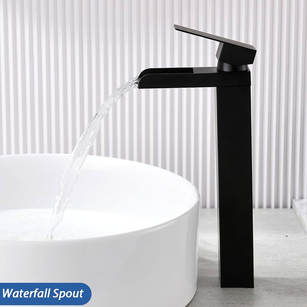 瀑布41 Zalerock Arc Waterfall Single Handle Single Hole Bathroom