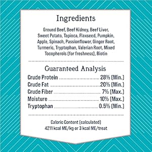 Stewart Freeze Dried Canine Treats Zen Beef  Pumpkin Anxiousness Aid Grain Free 4 Ounce Resealable Pouch Made in Usa  Cucciolini Doodles Stewart freeze dried canine treats zen beef  pumpkin anxiousness aid grain free 4 ounce resealable pouch made in usa   cucciolini doodles