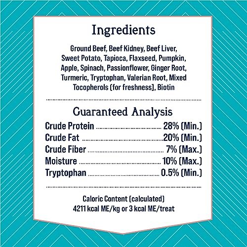 Stewart Freeze Dried Canine Treats Zen Beef  Pumpkin Anxiousness Aid Grain Free 4 Ounce Resealable Pouch Made in Usa  Cucciolini Doodles Stewart freeze dried canine treats zen beef  pumpkin anxiousness aid grain free 4 ounce resealable pouch made in usa   cucciolini doodles