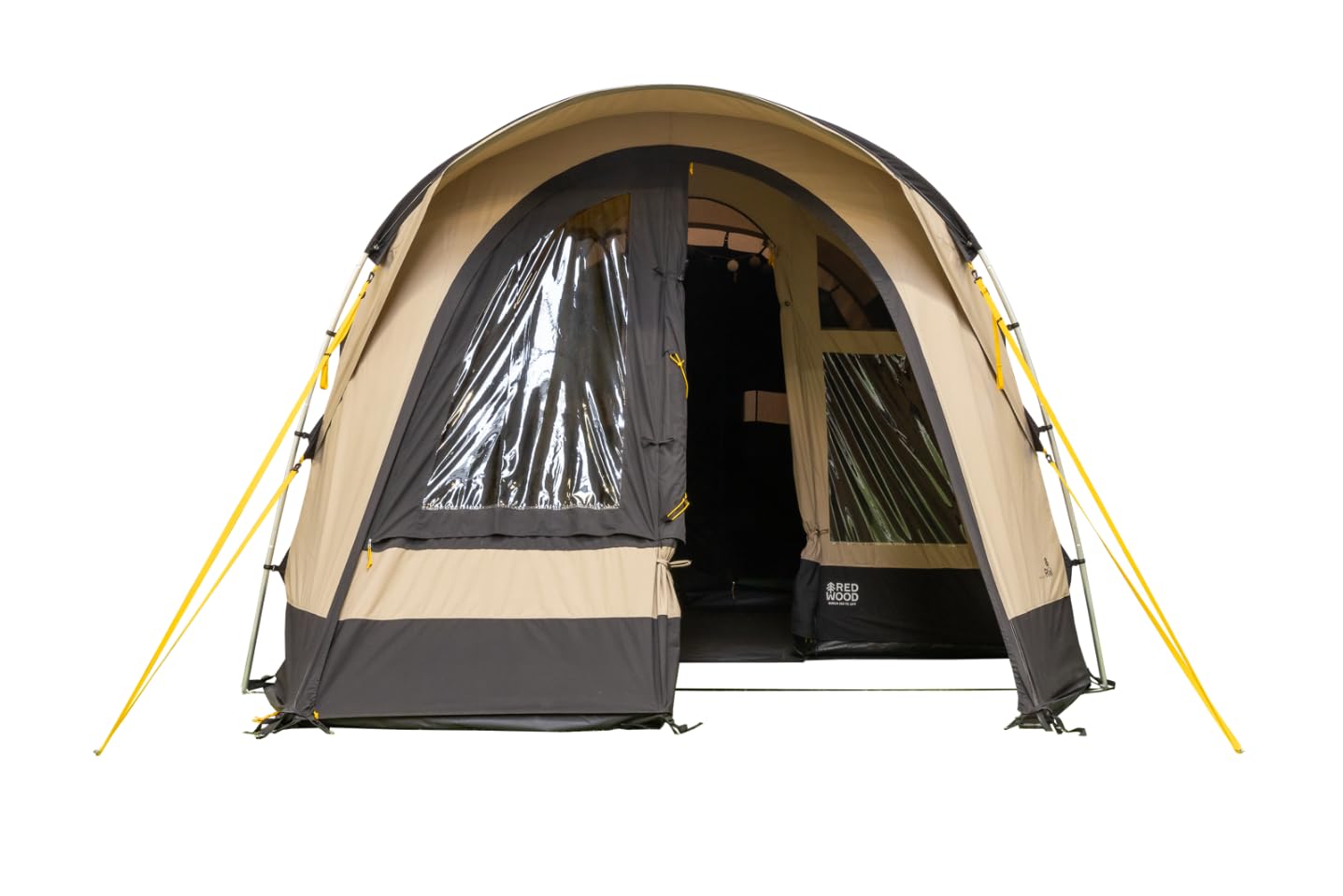 Redwood Birch 310 TC Tent, Familie Tunnel Tenten, Beige, 4-persoons Sport & Freizeit