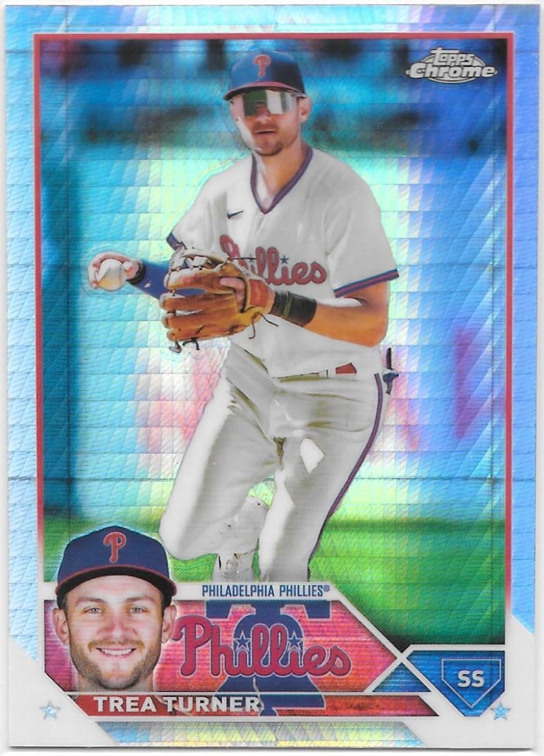 2023 Topps ダイヤモンドアイコン Trea Turner 5シリ赤