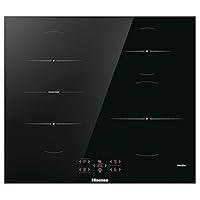 Hisense HIO6421BSC- Piano Cottura a Induzione, 4 Zone di Cottura con Funzione Bridge