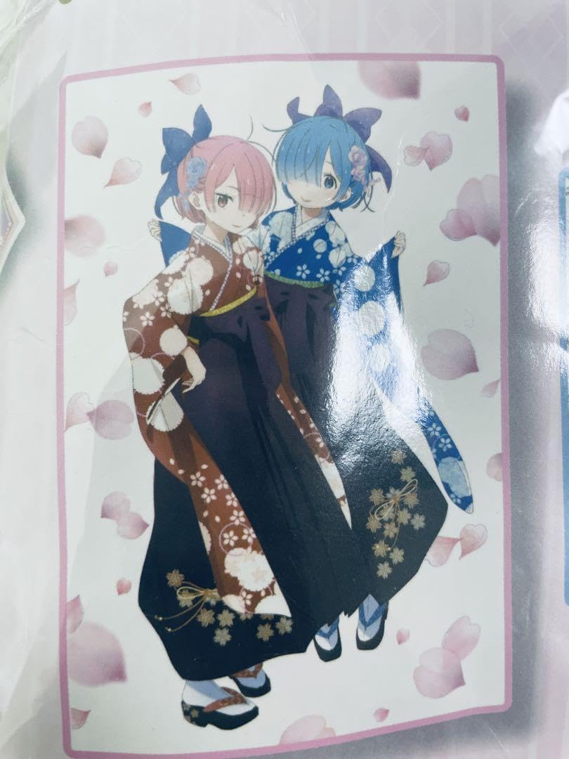 リゼロ、ブランケット100 × 70センチメートル レムとラム 新品未使用