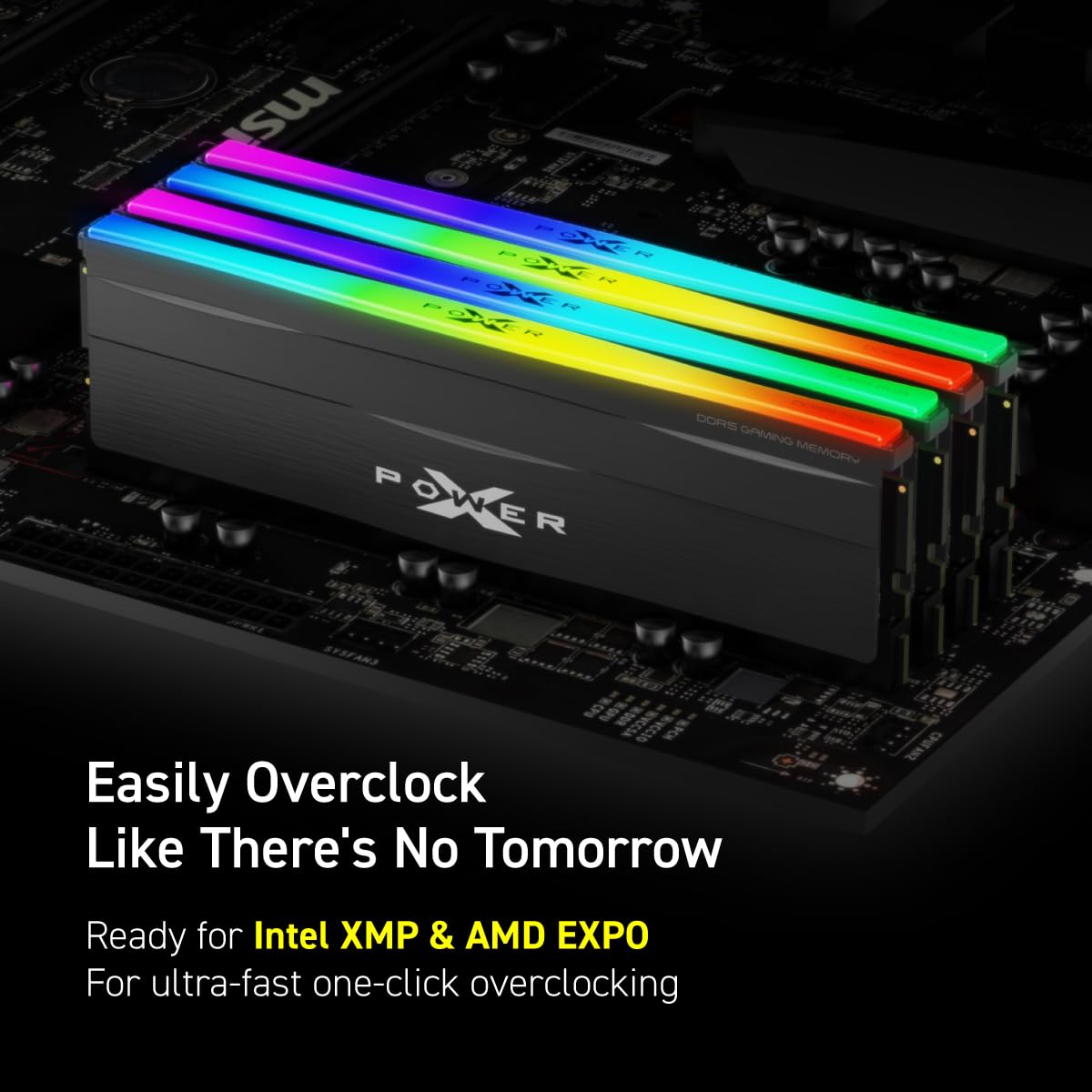 Silicon Power DDR5 32GB (2x16GB) Zenith RGB 6000MT/s (PC5-48000