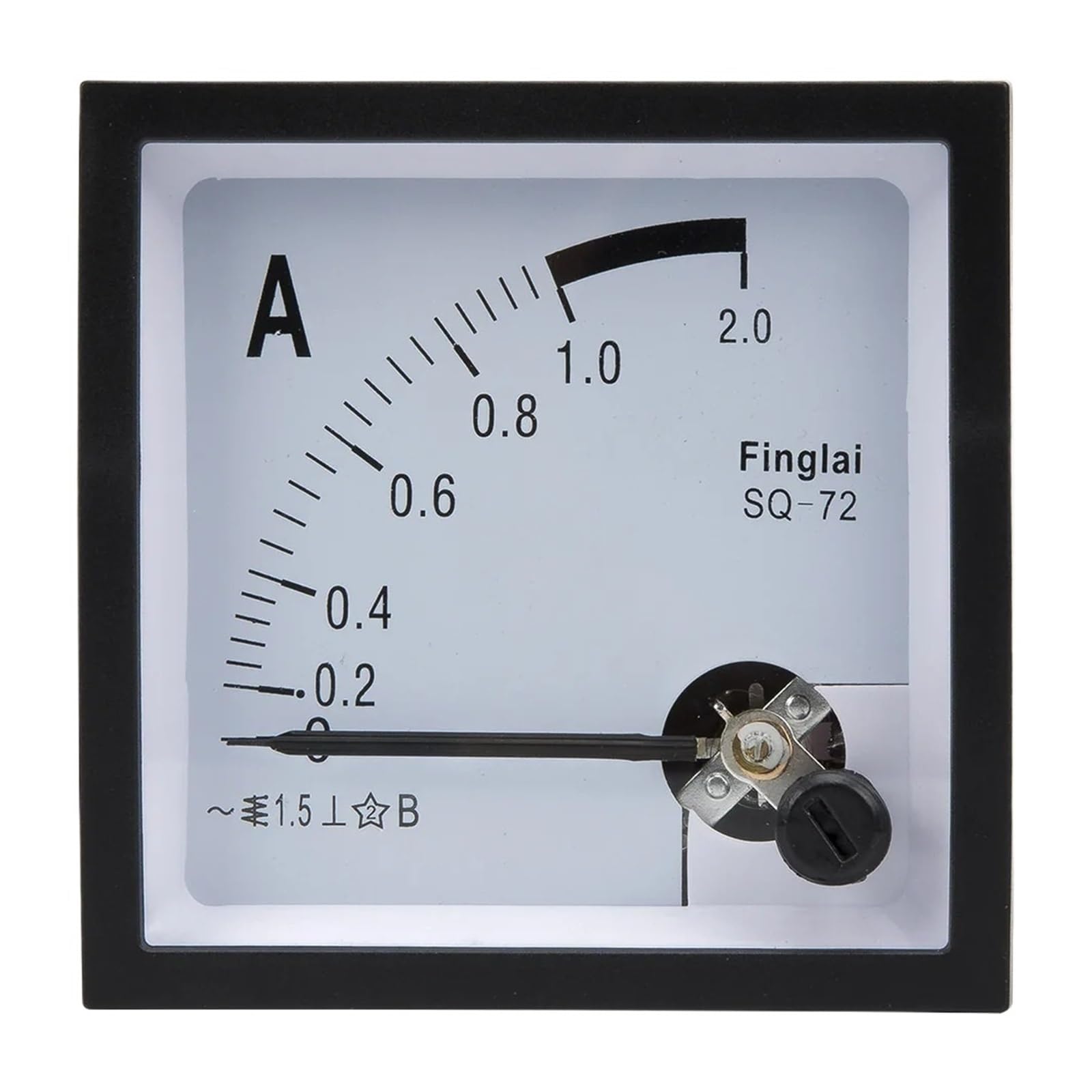 Ampèremètre analogique AC SQ-72 pour contrôle armoire électrique