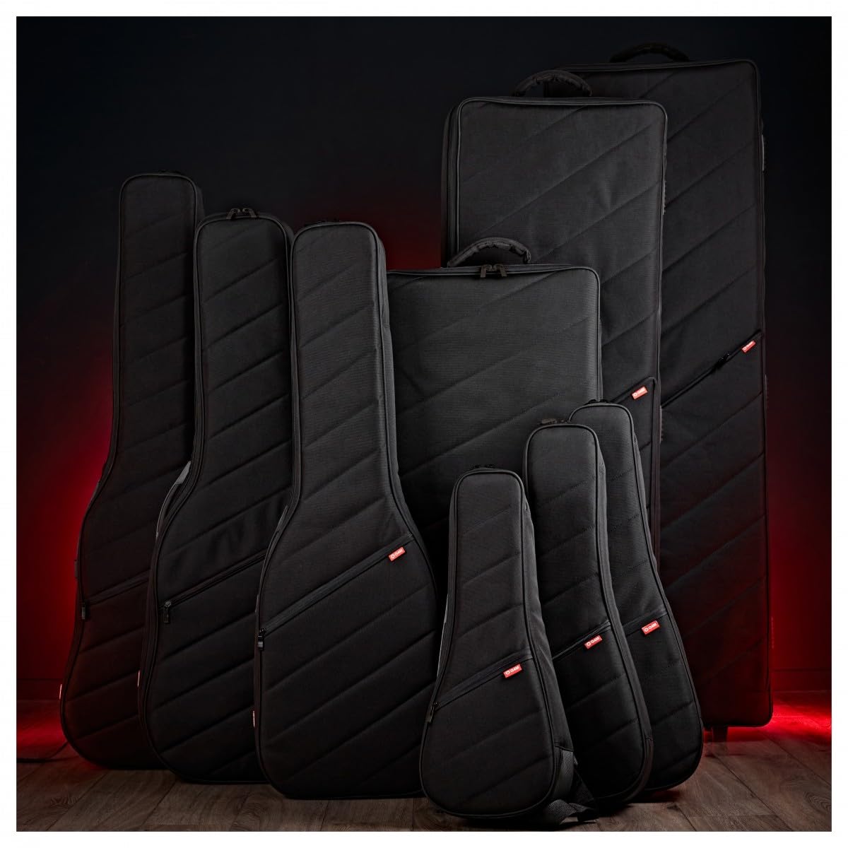 G4M Gigbag für Tenor-Ukulele, schwarz