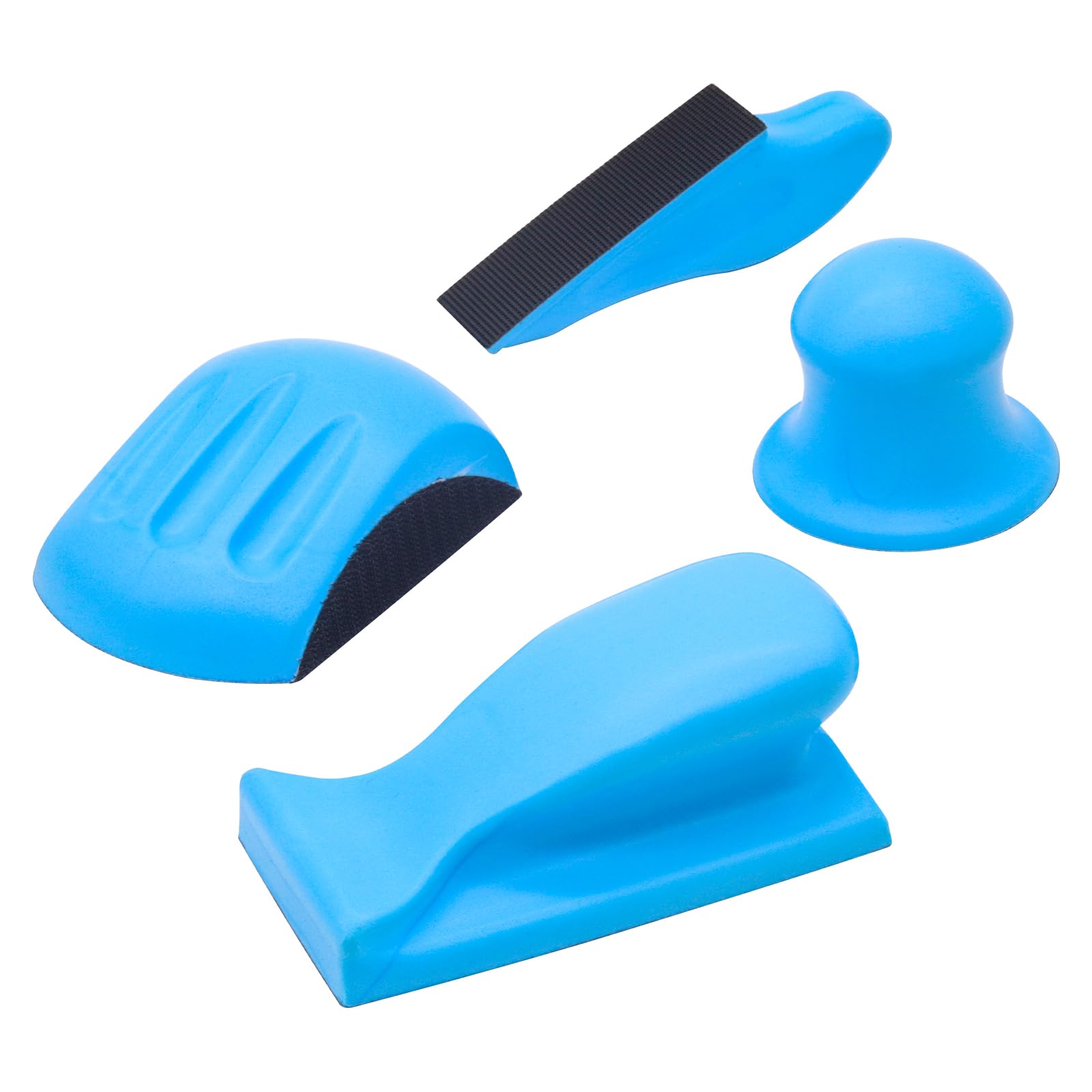 Hand Sanding Blocks - 4PC Hook & Loop -8