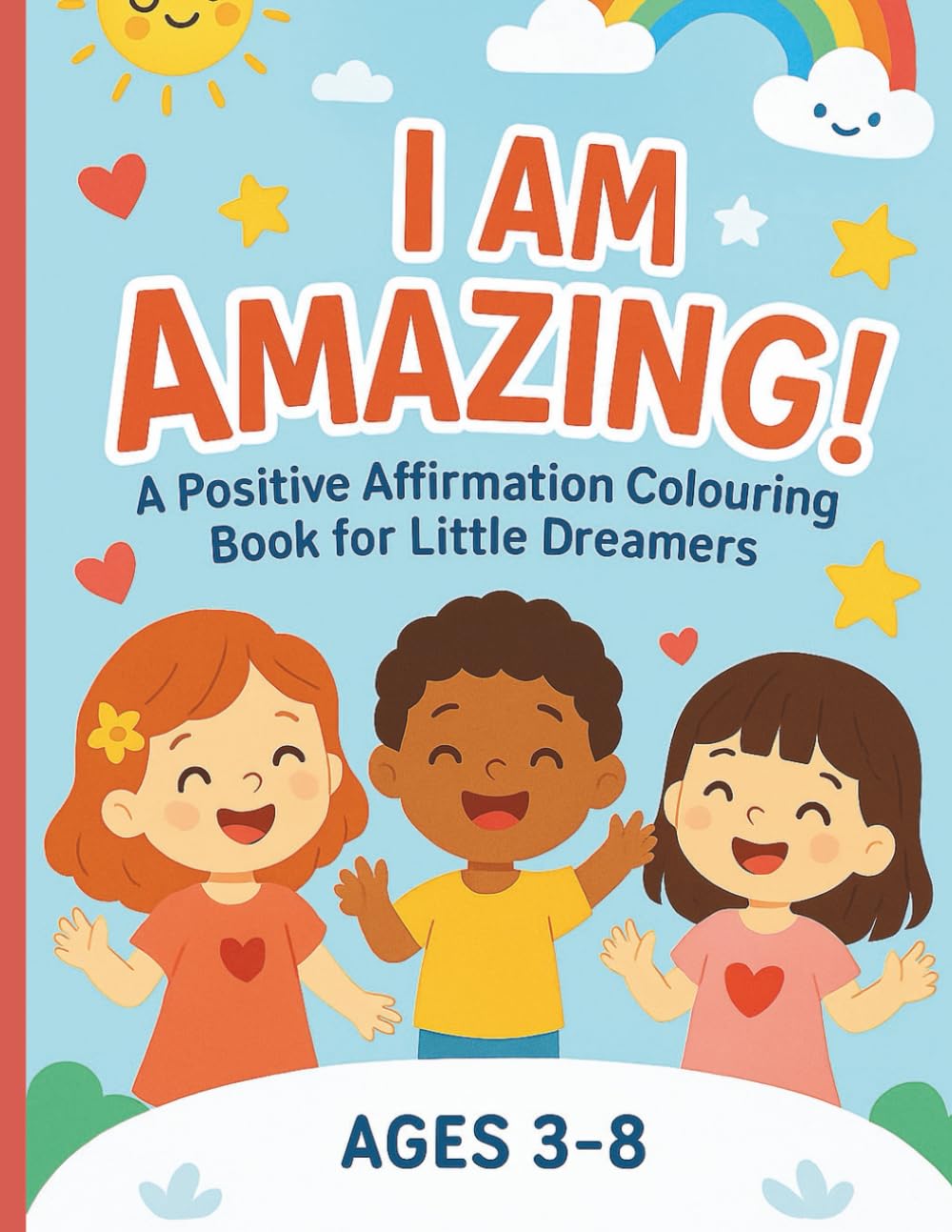 I Am Amazing!: A Positive Affirmation Coloring Book for Little Dreamers